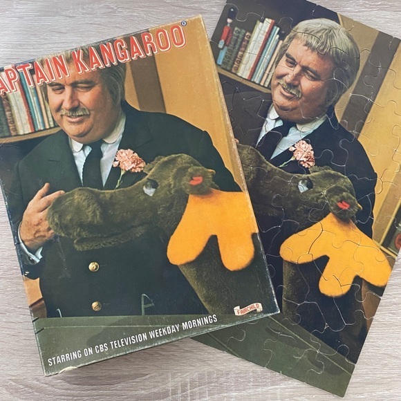 Vintage Captain Kangaroo 60 piece puzzle. Complete. - Picture 1 of 8